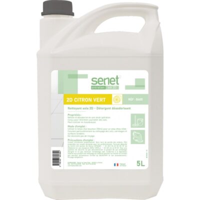 Liquide lave sol détergent surodorant SENET 2D bidon 5L