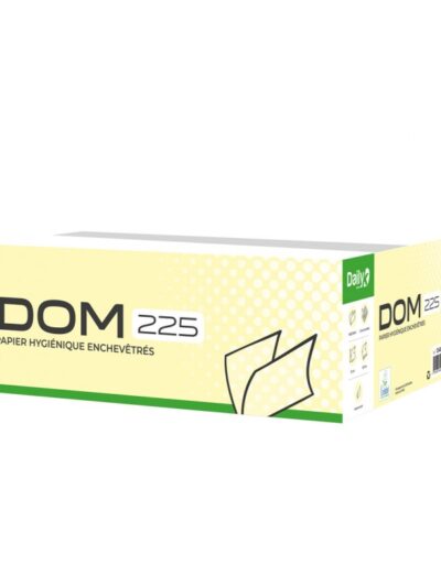 Papier toilette feuille a feuille Ecolabel blanc (225f)