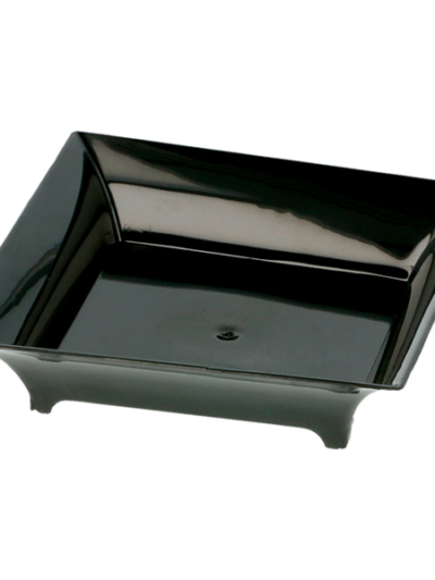 Mise en bouche carré 36ml 6,3x6,3x1,5 cm NOIR PS