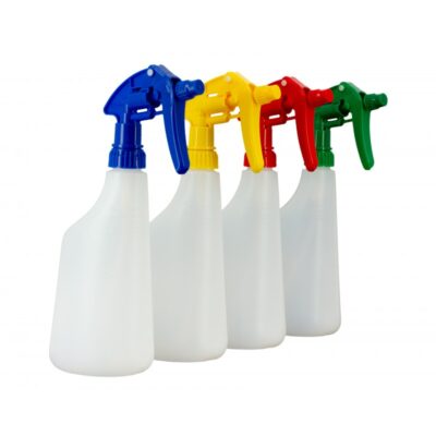 Vaporisateur transparent 650ml avec tete verte