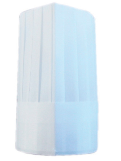 Toque ajustables 26cm BLANC airlaid