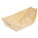 Barquette feuille de pin 14x8x2 cm naturel bois