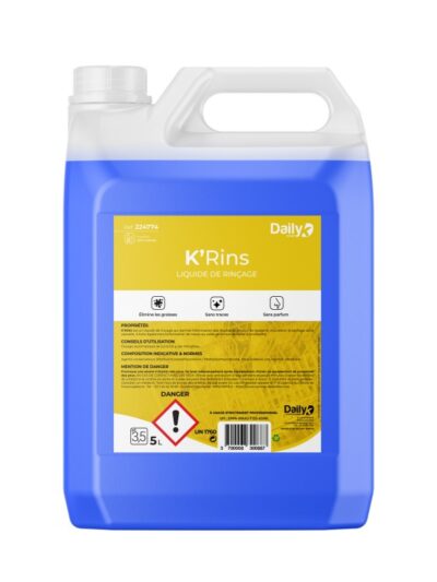 Liquide de rincage pour machine DAILYK 5L (324774)