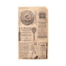 Sachet kraft ouverture 2 cotés 13x22 cm (marron)