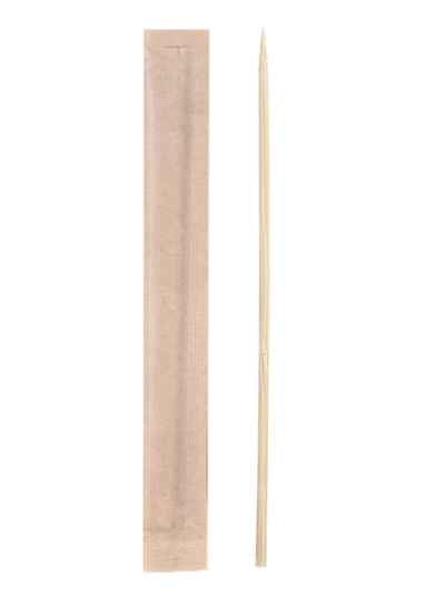 Cure dent emballés individuellement kraft 6,5cm