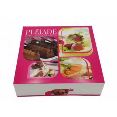 Boite patissiere imprimee 25x8 cm