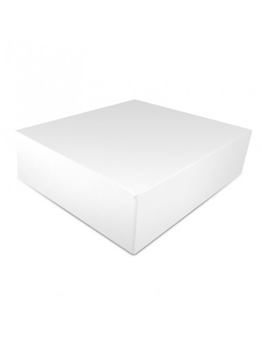Boite patissiere blanche 14x5cm