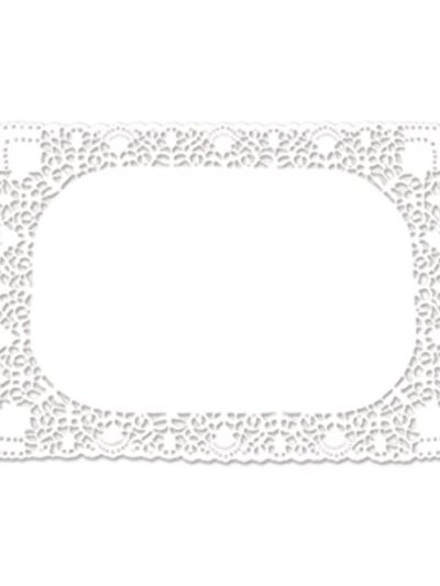 Dentelle blanche 30x40 cm