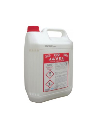 Javel liquide 2.6% - bidon de 5l (123917)