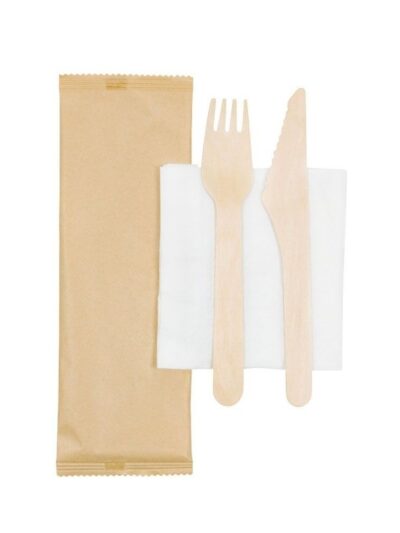 Kit couvert en bois 3/1