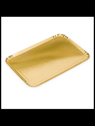 Plateau traiteur Or 19x28cm