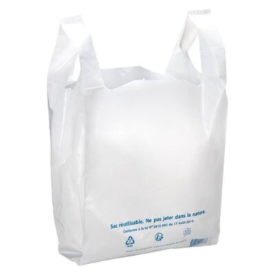 Sac bretelle transparent HD 26 x 12 x 45 cm — caisse