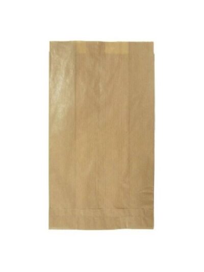 Sachet crois kraft BRUN 12x5x22cm