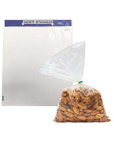 Sac liasse PEBD transparent 30x35cm