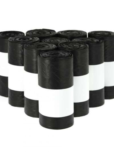 Sac poubelle noir PEBD 50l (124064)