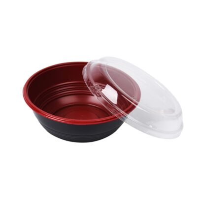 Bol Red Black riz tartare PS + couvercle — 550 / 700 / 1000 ml