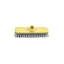 Brosse lave pont vinyl blanc monture polypro avec douille a vis 22cm