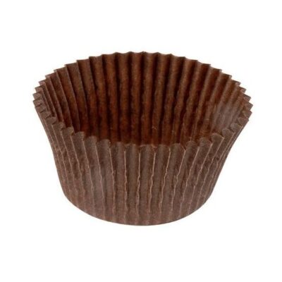 Caissette plissee brune (1202) 62x36x13mm