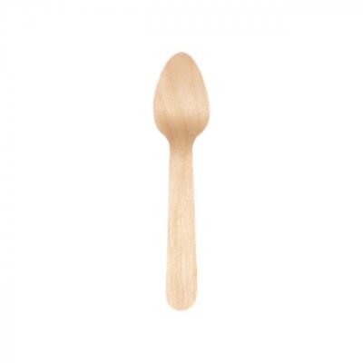 Cuillère dessert en bois 11cm