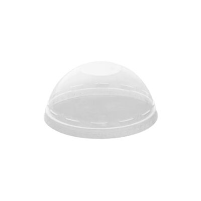 Couvercle dome Ø9,5cm avec trou RPET (pour TP12X et TP16X)