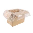 Sac fond de caisse plastique transparent 60x40x60