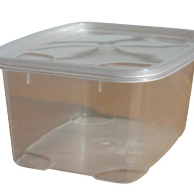 Barquette plastique MOG + couvercle — 250 à 1500 ml