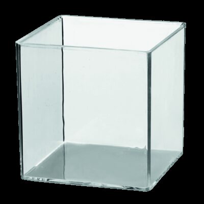 Verrine cube cristal 70 ml — 4,4 x 4,4 x 4,3 cm