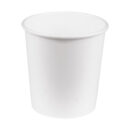 Pot soupe carton blanc + couvercle carton