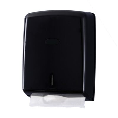 Distributeur essuie mains pliés ABS noir