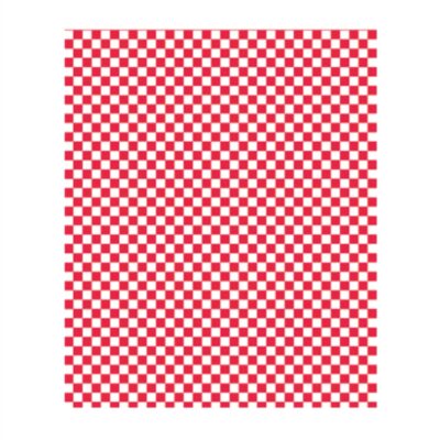 Papier ingraissable panier a carreaux 35gr 28x34cm