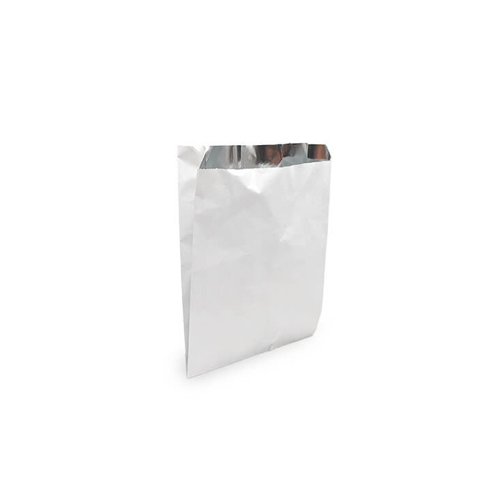 Sachet blanc intérieur aluminium 60 x 250 mm — isotherme