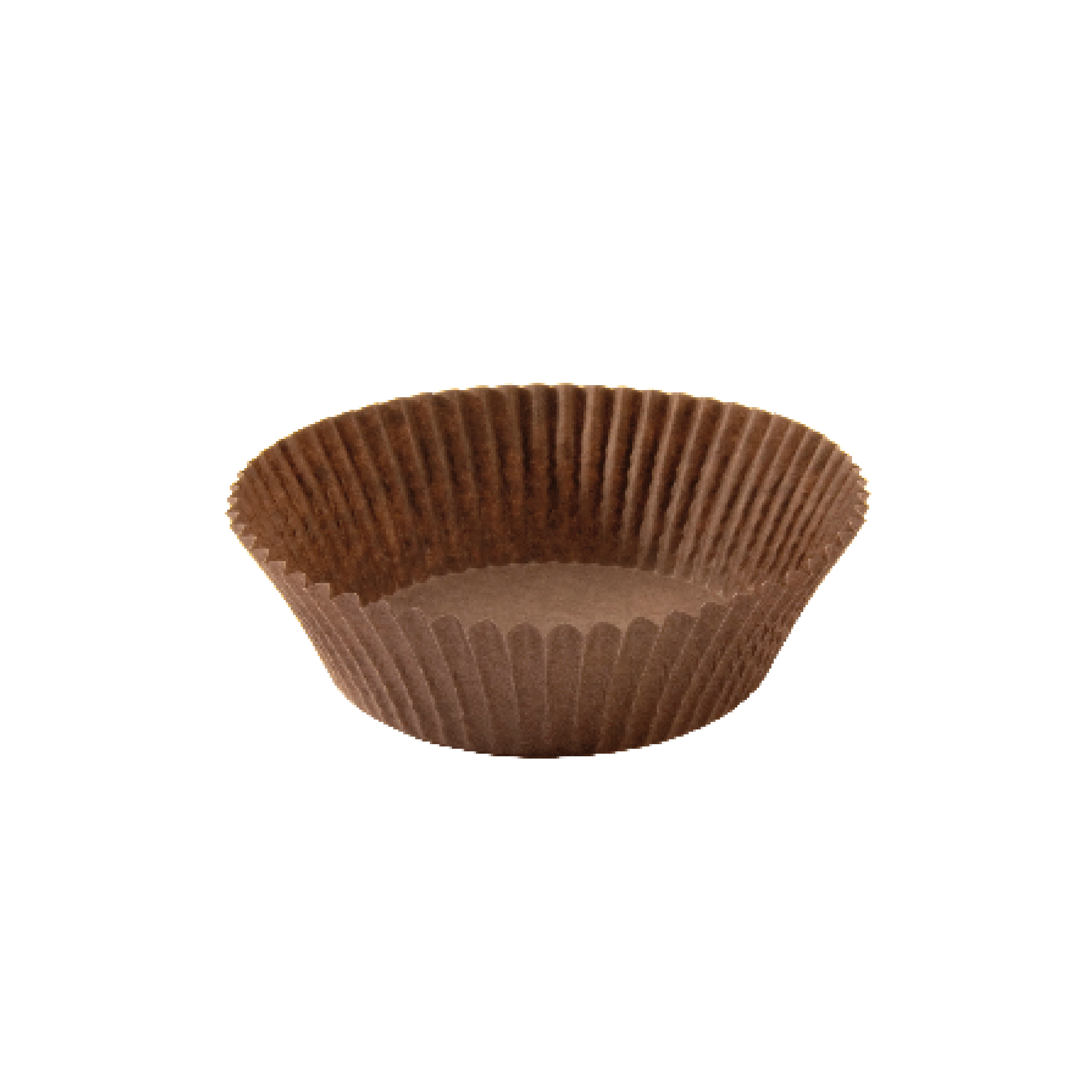 Caissette plissee brune (12/01 FD70) 110x70x20mm